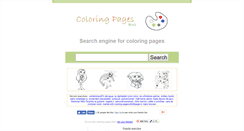 Desktop Screenshot of coloringpage.s-pl.us